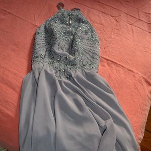 Chiffon and beads dress